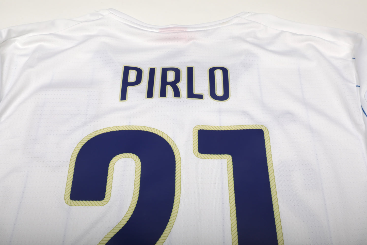 Italy FIGC 2014-15 Away Jersey Andrea Pirlo #21 Kit - XL *BNWT*