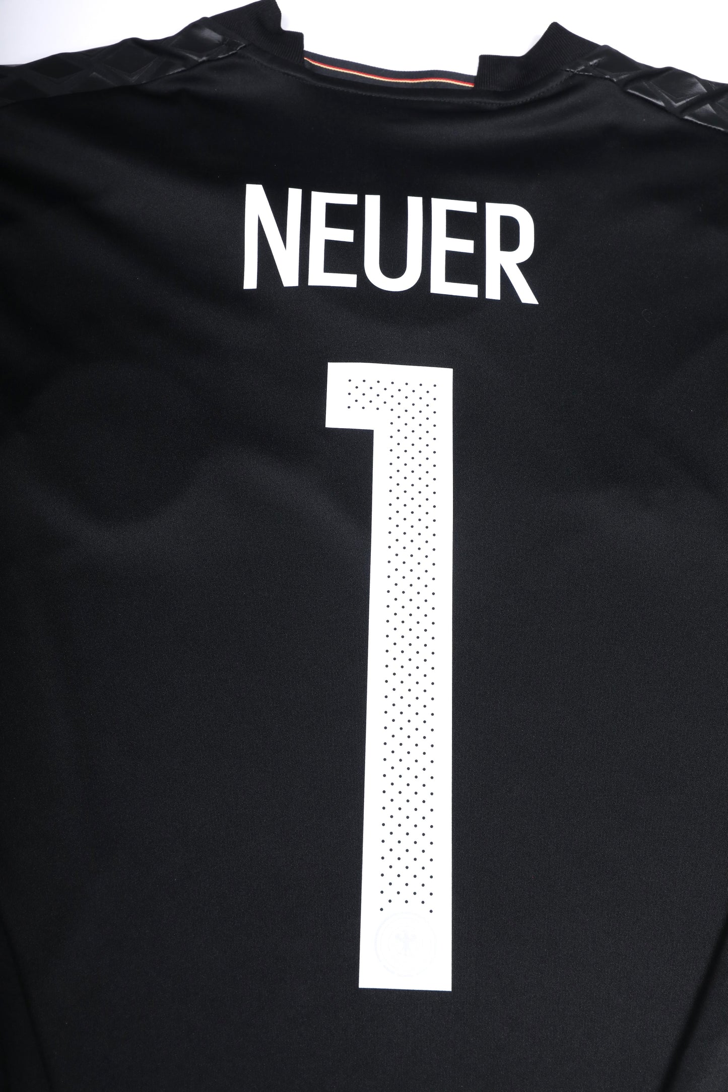 Germany 2015-17 Home GK Jersey Manuel Neuer #1 L/S Black Kit - (9/10) - XXL