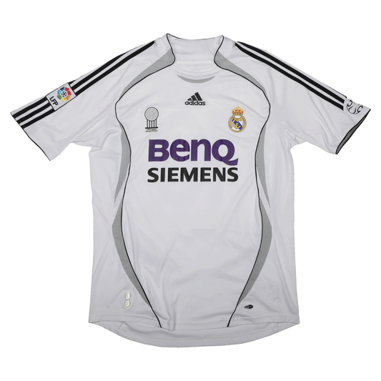 Real Madrid CF 2006-07 Home Jersey Robinho #10 Kit - (7.5/10) - L