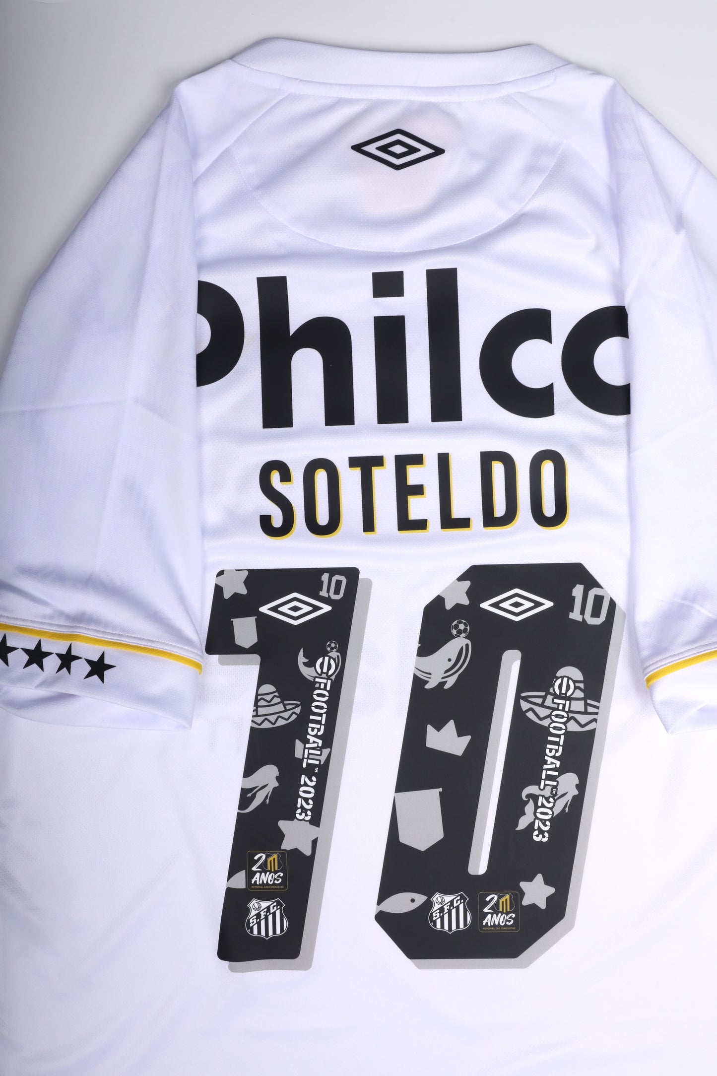 Santos FC 2023 Home Jersey Yeferson Soteldo #10 Kit - XL *BNWT*