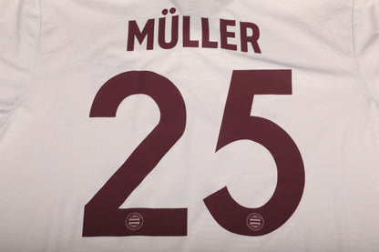 Bayern Munich 2024-25 Third Jersey Thomas Muller #25 UCL Kit - XL *BNWT*
