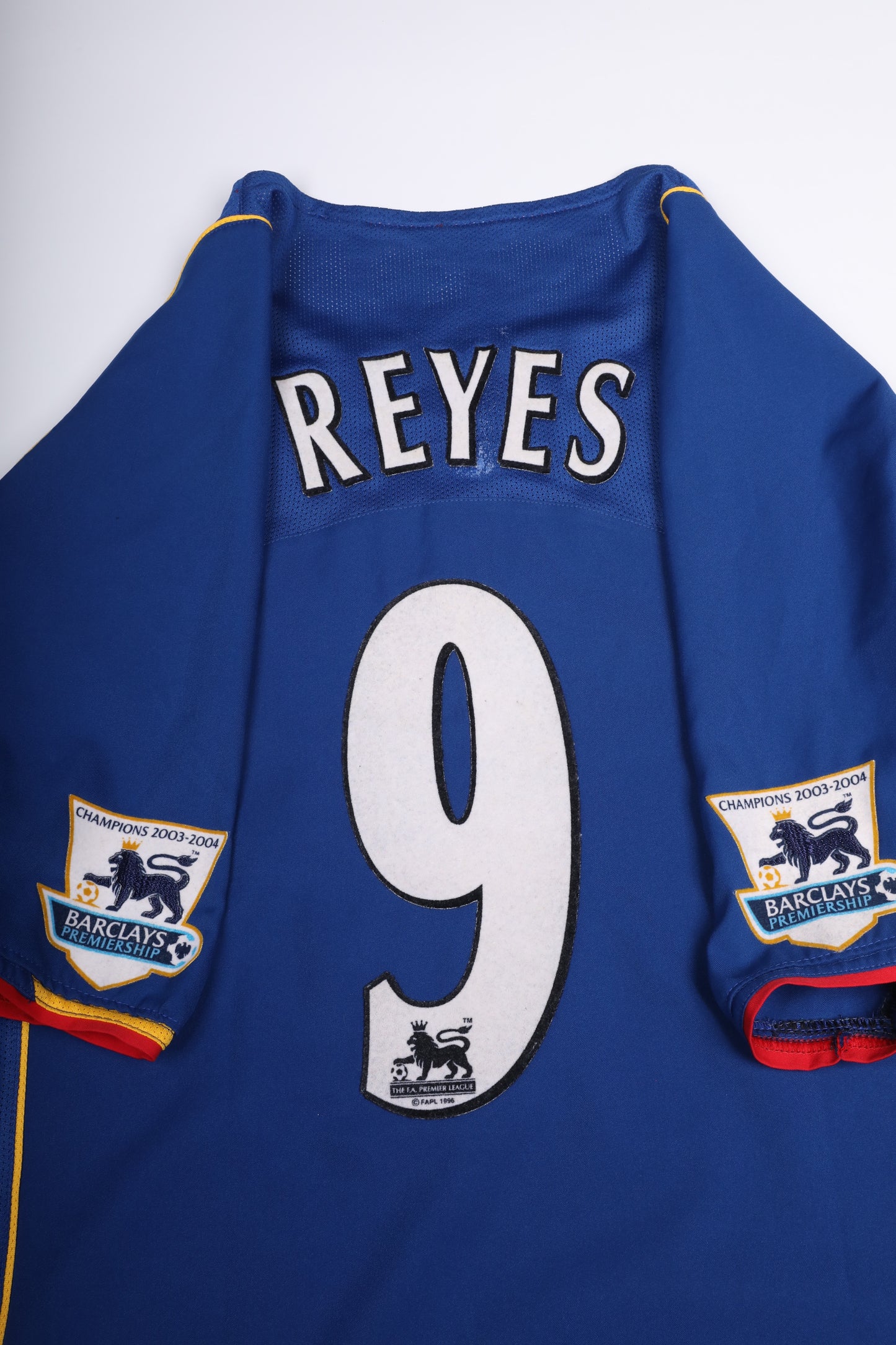 Arsenal 2004-05 Away Jersey Jose Antonio Reyes #9 Kit - (8/10) - L