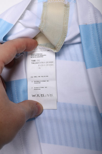 Argentina 2014 Home Jersey Lionel Messi #10 World Cup vs Netherlands Kit - (9/10) - XL