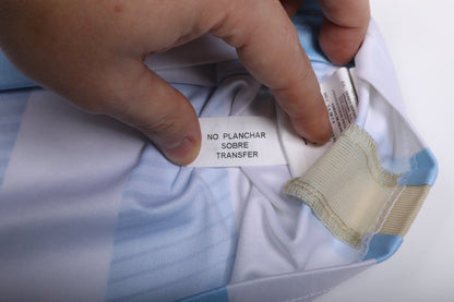 Argentina 2014 Home Jersey Lionel Messi #10 World Cup vs Netherlands Kit - (9/10) - XL