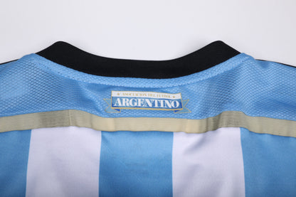 Argentina 2014 Home Jersey Lionel Messi #10 World Cup vs Netherlands Kit - (9/10) - XL