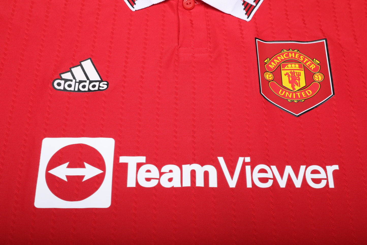 Manchester United 2022-23 Authentic Home Ronaldo #7 Kit - (9/10) - XL