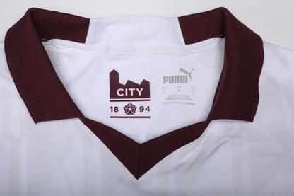 Manchester City 2023-24 Authentic Away Julian Alvarez #19 UCL Kit - L *BNWOT*