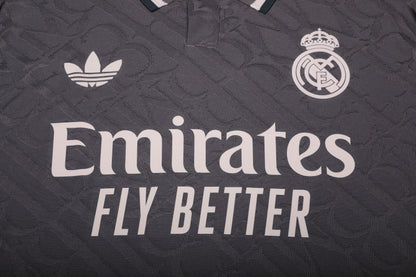 Real Madrid CF 2024-25 Authentic Third Federico Valverde #8 UCL Kit - L *BNWT*
