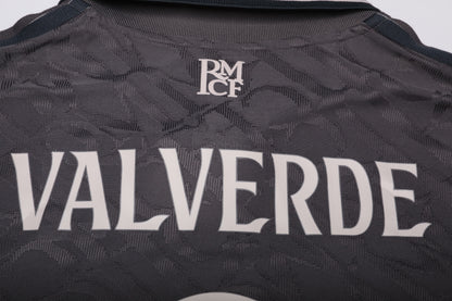 Real Madrid CF 2024-25 Authentic Third Federico Valverde #8 UCL Kit - L *BNWT*