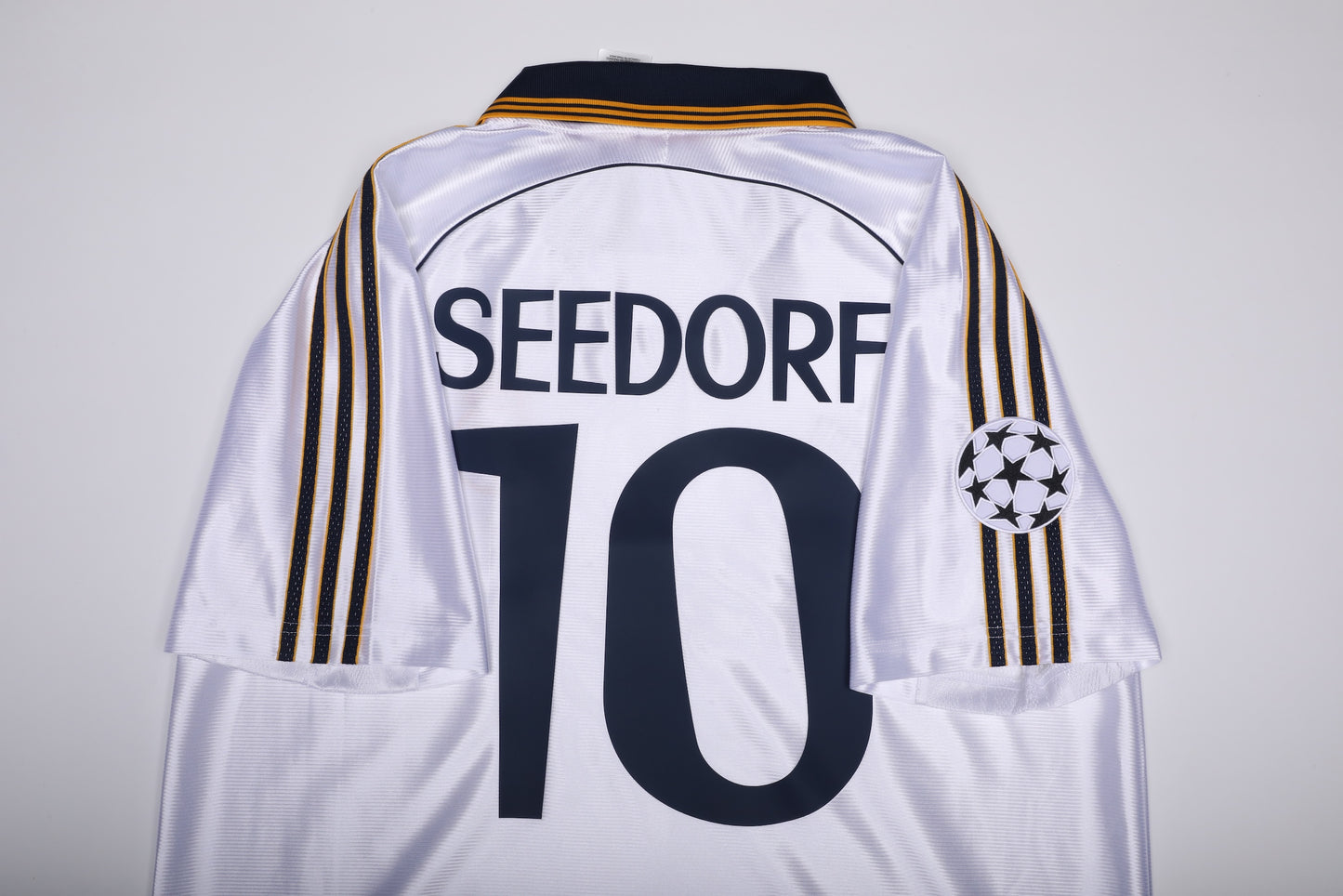 Real Madrid CF 1999-00 Home Jersey Seedorf #10 UCL Kit (2024 Reissue) - L *BNWT*