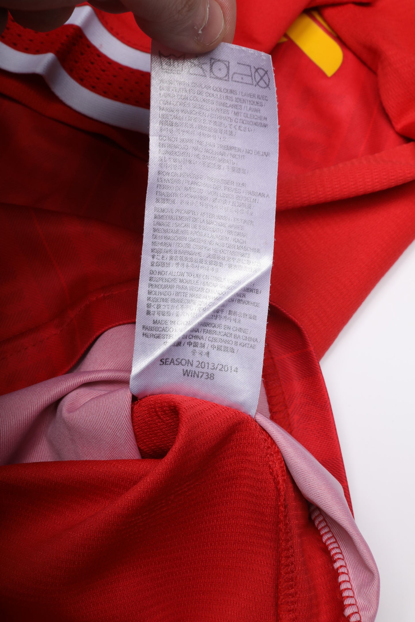 Liverpool FC 2013-14 Home Jersey Steven Gerrard #8 Kit - (7/10) - M