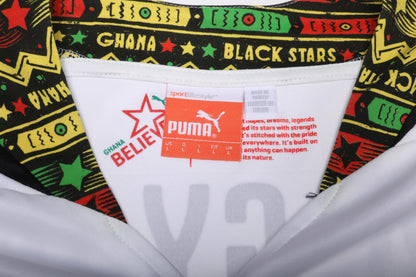 Ghana 2014-15 Home Jersey Asamoah Gyan #3 Kit - (9/10) - L