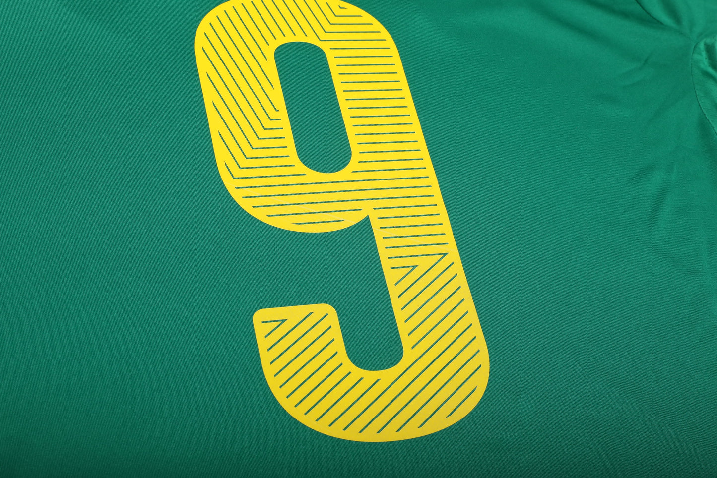 Cameroon 2014-15 Home Jersey Samuel Eto'o #9 Kit - (8.5/10) - L