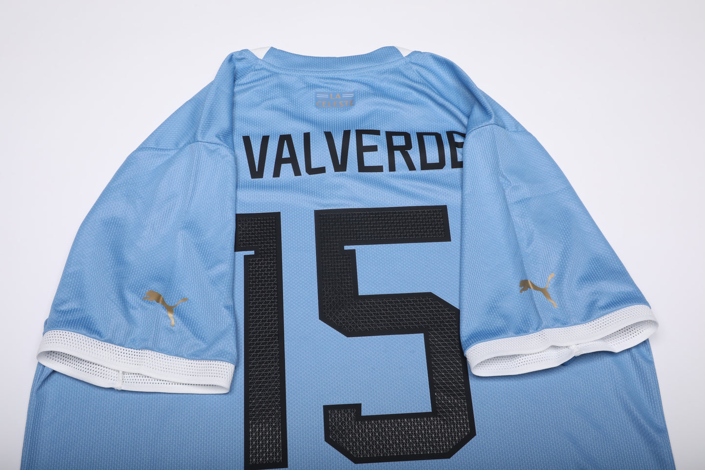 Uruguay 2022-23 Home Jersey Valverde #15 Kit - XL *BNWT*