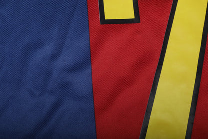FC Barcelona 1998-99 Home Jersey Figo #7 Kit - (7/10) - L