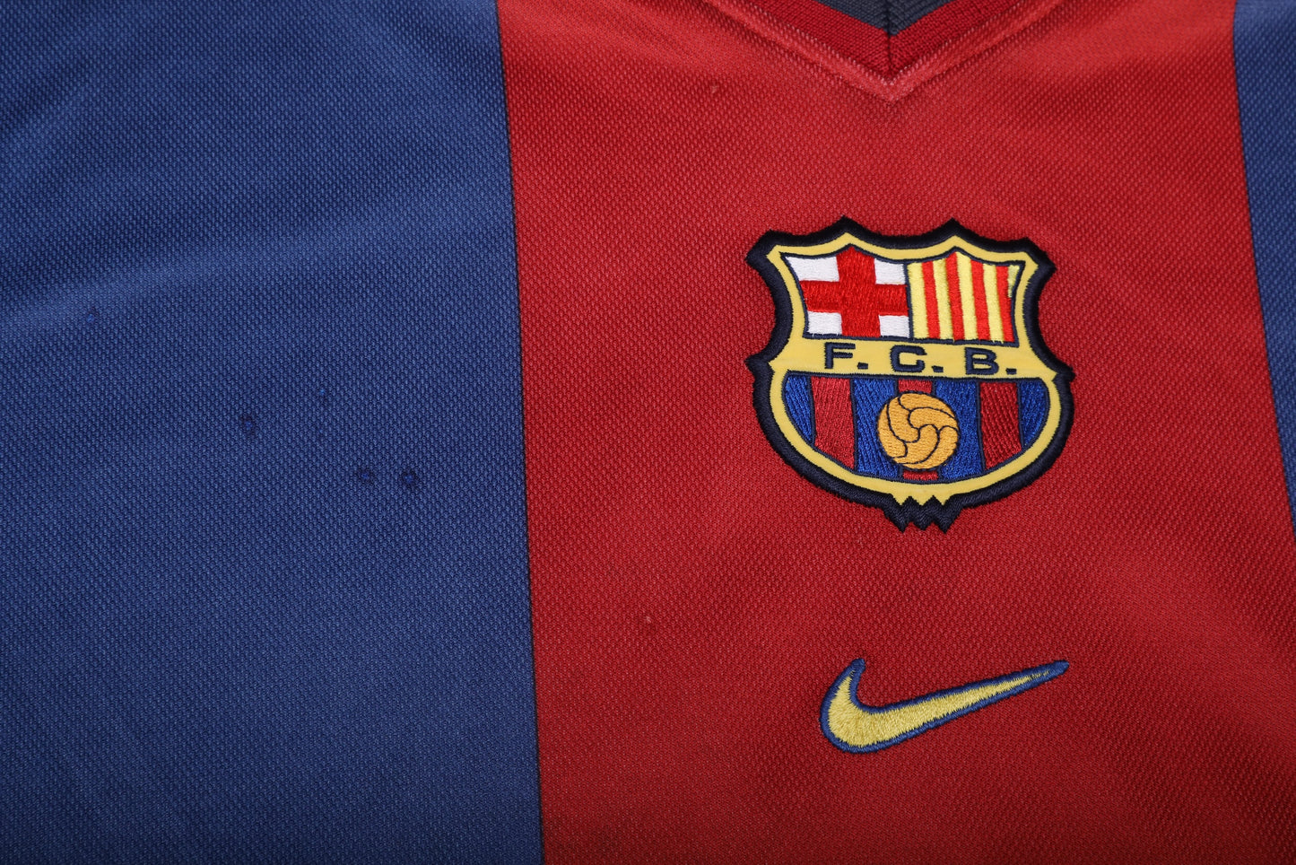 FC Barcelona 1998-99 Home Jersey Figo #7 Kit - (7/10) - L