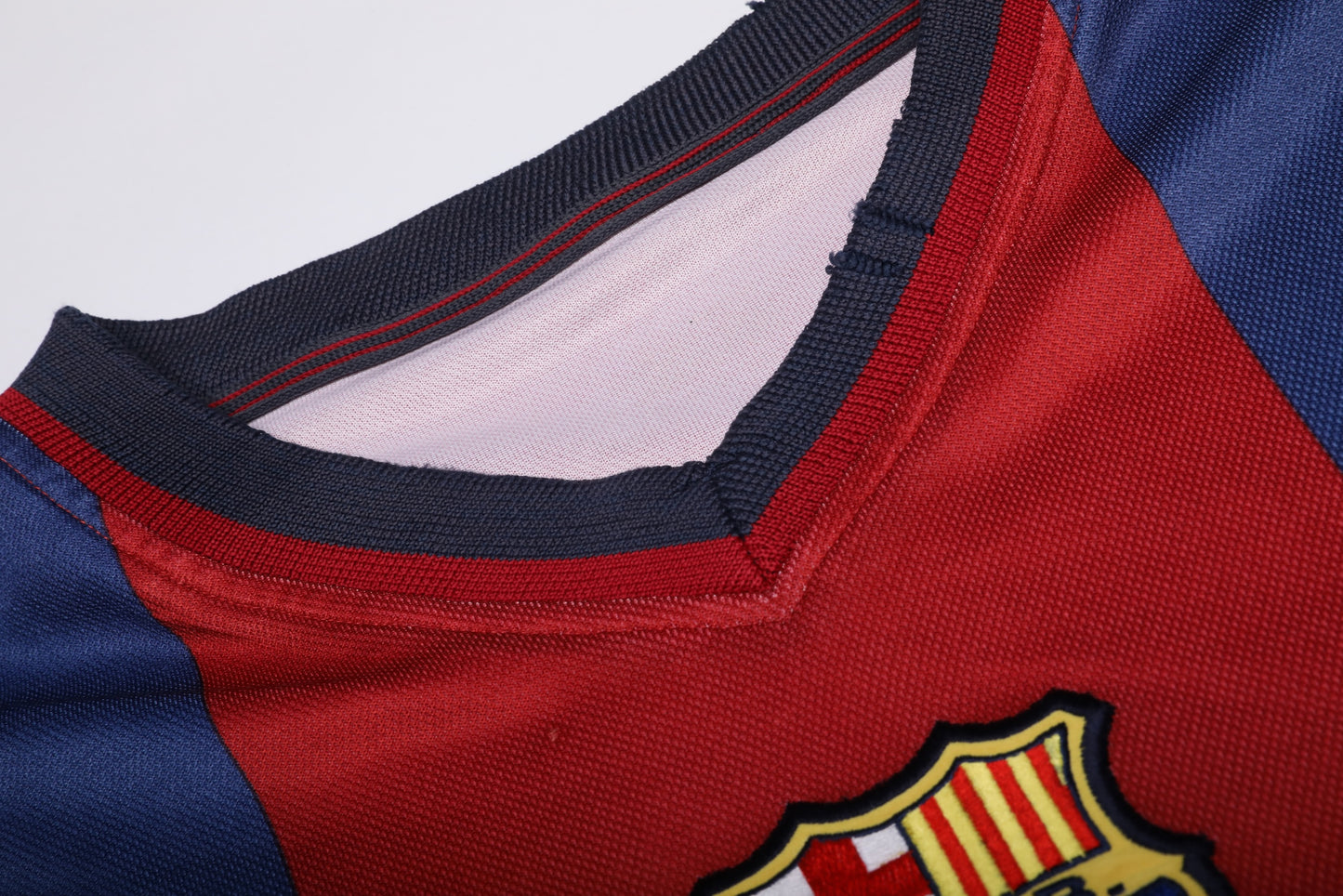 FC Barcelona 1998-99 Home Jersey Figo #7 Kit - (7/10) - L