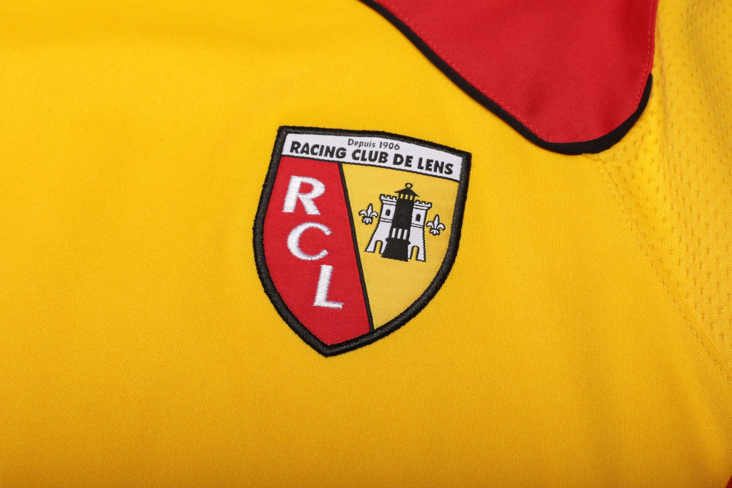 RC Lens 2010-11 Home Jersey Raphael Varane #14 L/S Kit - (9/10) - XL