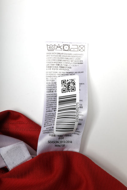 Liverpool FC 2013-14 Home Jersey Luis Suarez #7 L/S Kit - (9.8/10) - L