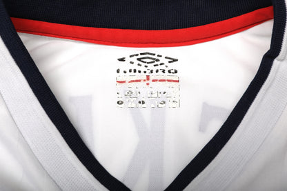 England 2001-03 Home Beckham #7 2002 World Cup vs Brazil Kit - (7.5/10) - XL