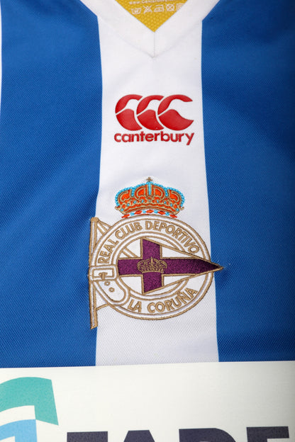 Real Club Deportivo La Coruna 2007-08 Home Jersey Andres Guardado #18 Kit - (7.5/10) - L
