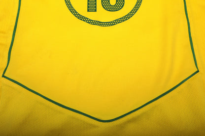 Brazil 2004-06 Home Jersey Ronaldinho #10 Kit - (6/10) - S