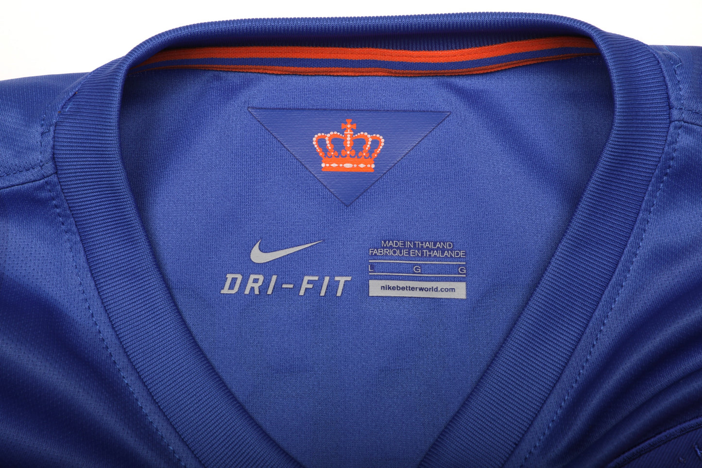Netherlands 2014-15 Away Jersey Van Persie #9 World Cup Kit - (9/10) - L