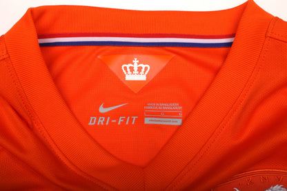 Netherlands 2014-15 Home Jersey Memphis Depay #21 Kit - (9.5/10) - L