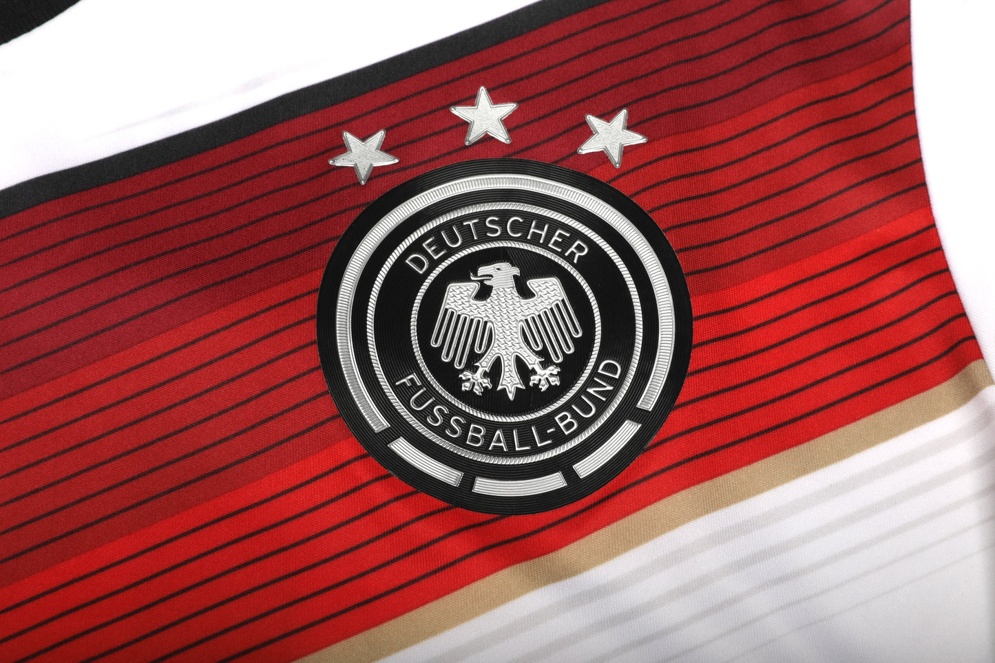 Germany 2014-15 Home Jersey Mario Gotze #19 2014 World Cup Kit - (9/10) - L