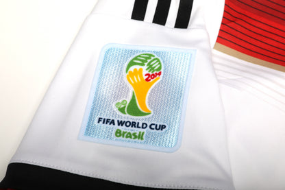 Germany 2014-15 Home Jersey Mario Gotze #19 2014 World Cup Kit - (9/10) - L