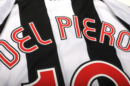 Juventus 2007-08 Home Jersey Del Piero #10 Kit - (9.5/10) - L