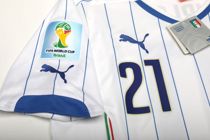 Italy FIGC 2014-15 Away Jersey Andrea Pirlo #21 Kit - XL *BNWT*