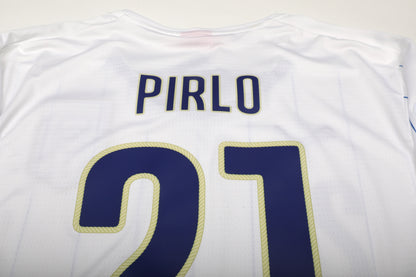 Italy FIGC 2014-15 Away Jersey Andrea Pirlo #21 Kit - XL *BNWT*