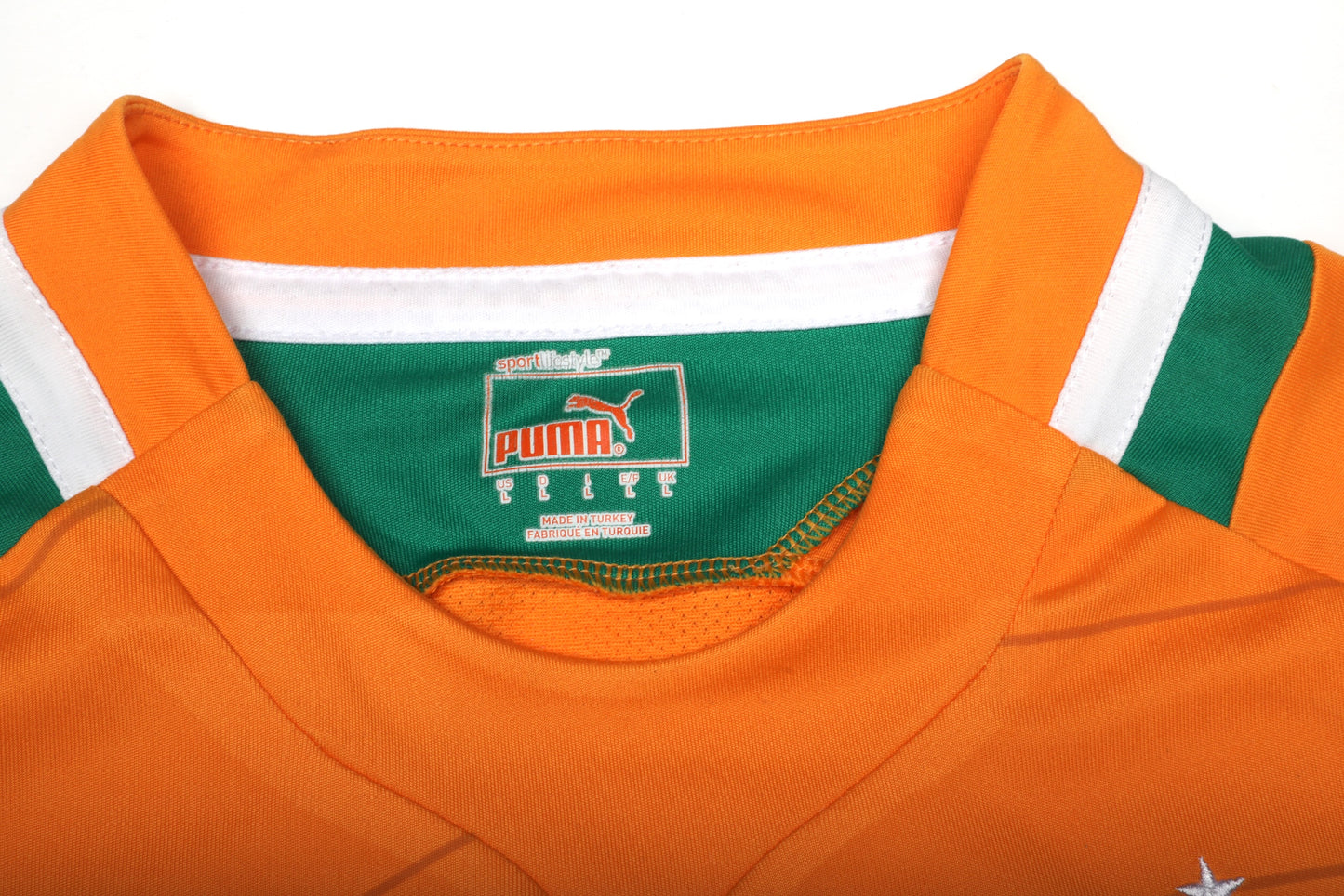 Ivory Coast 2012-13 Home Jersey Didier Drogba #11 Kit - (9/10) - L