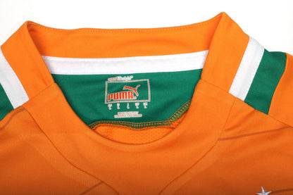 Ivory Coast 2012-13 Home Jersey Didier Drogba #11 Kit - (9/10) - L