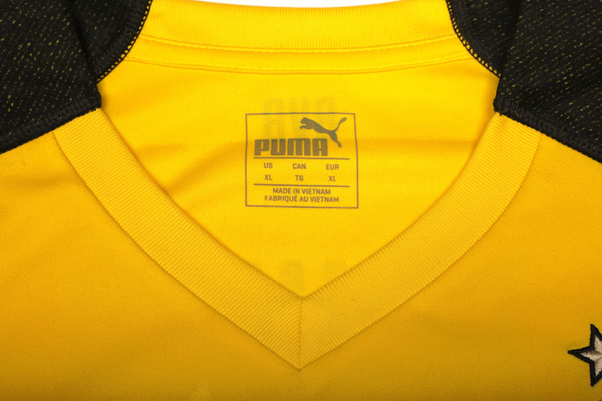 Borussia Dortmund 2018-19 Home Jersey Hakimi #5 Kit - (7/10) - XL