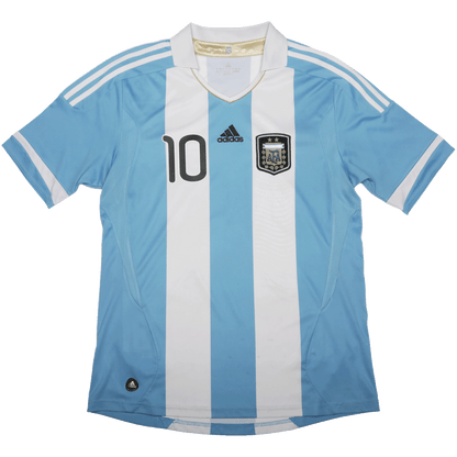Argentina 2011-12 Home Jersey Lionel Messi #10 Kit - (7.5/10) - L