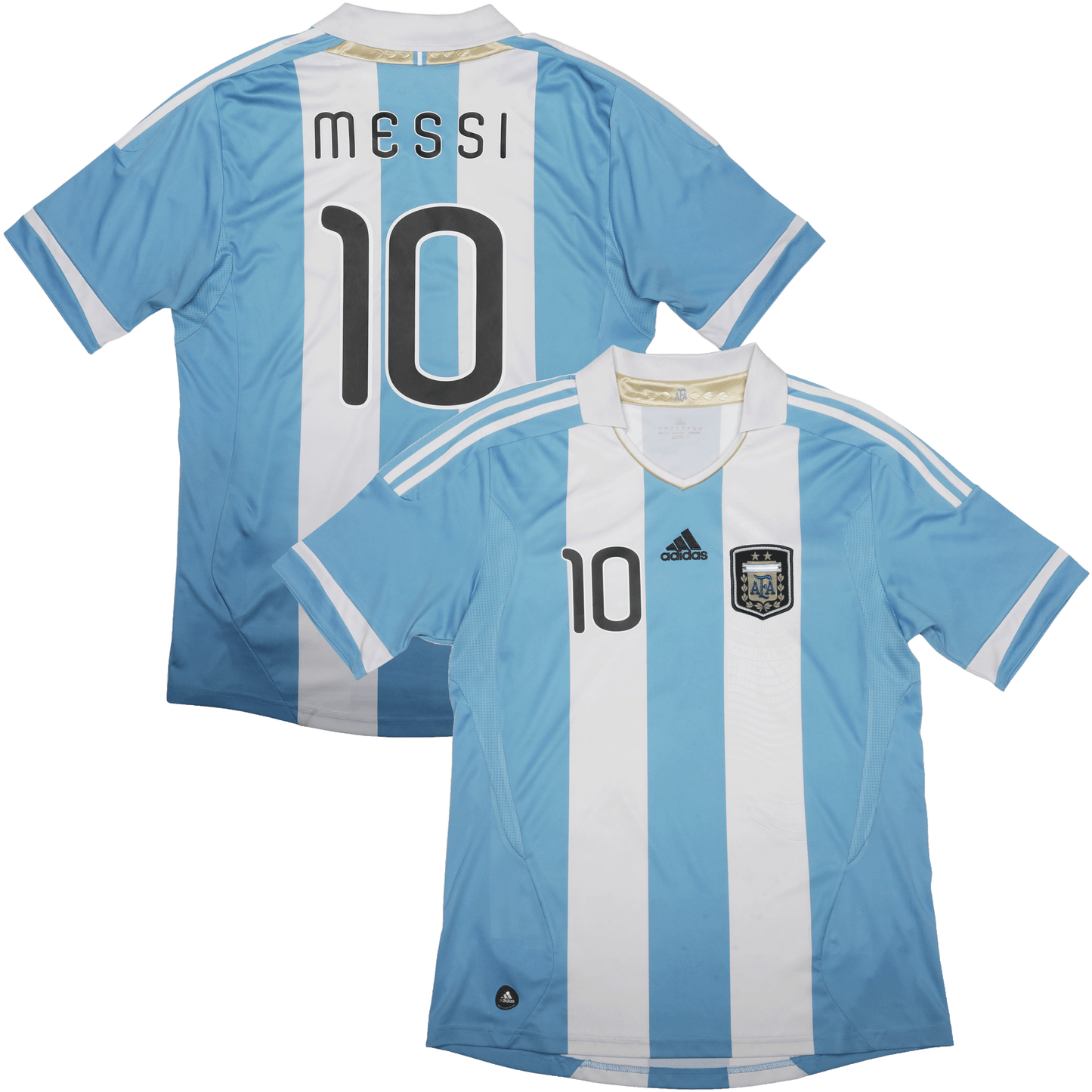Argentina 2011-12 Home Jersey Lionel Messi #10 Kit - (7.5/10) - L