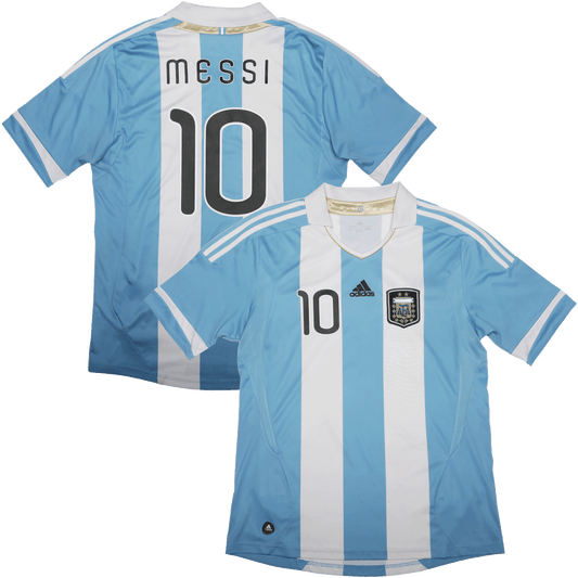 Argentina 2011-12 Home Jersey Lionel Messi #10 Kit - (7.5/10) - L
