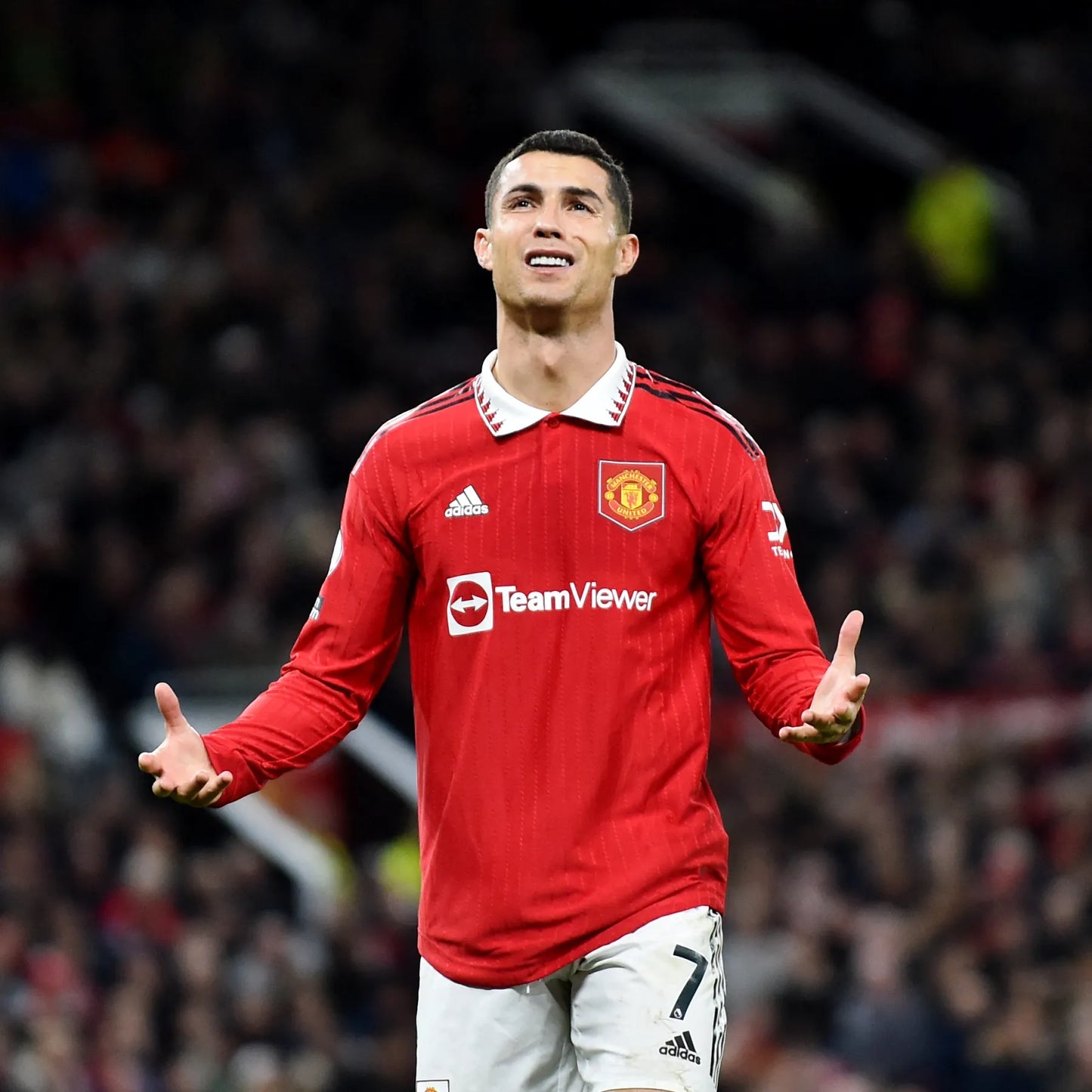 Manchester United 2022-23 Authentic Home Ronaldo #7 Kit - (9/10) - XL