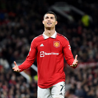 Manchester United 2022-23 Authentic Home Ronaldo #7 Kit - (9/10) - XL