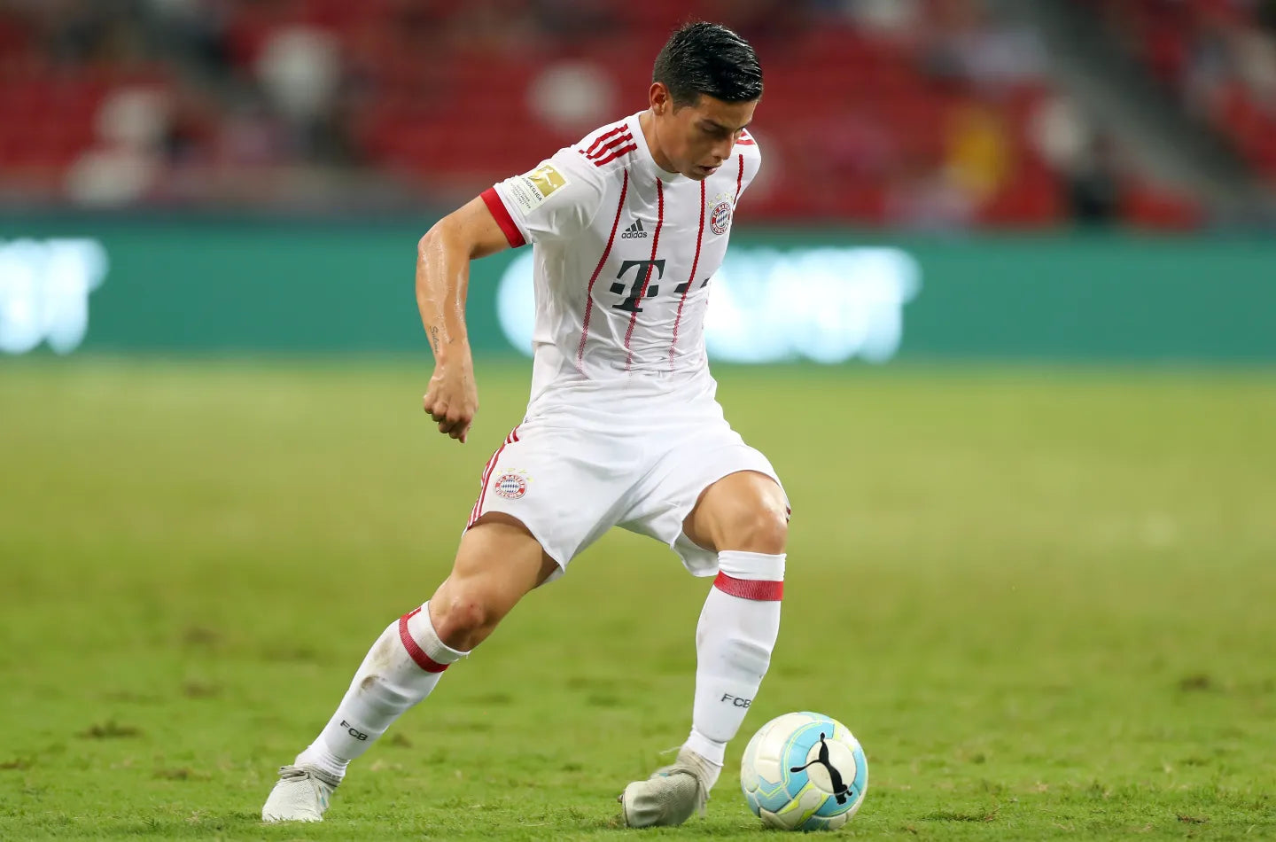 Bayern Munich 2017-18 Third Jersey James Rodriguez #11 Kit - (5/10) - M