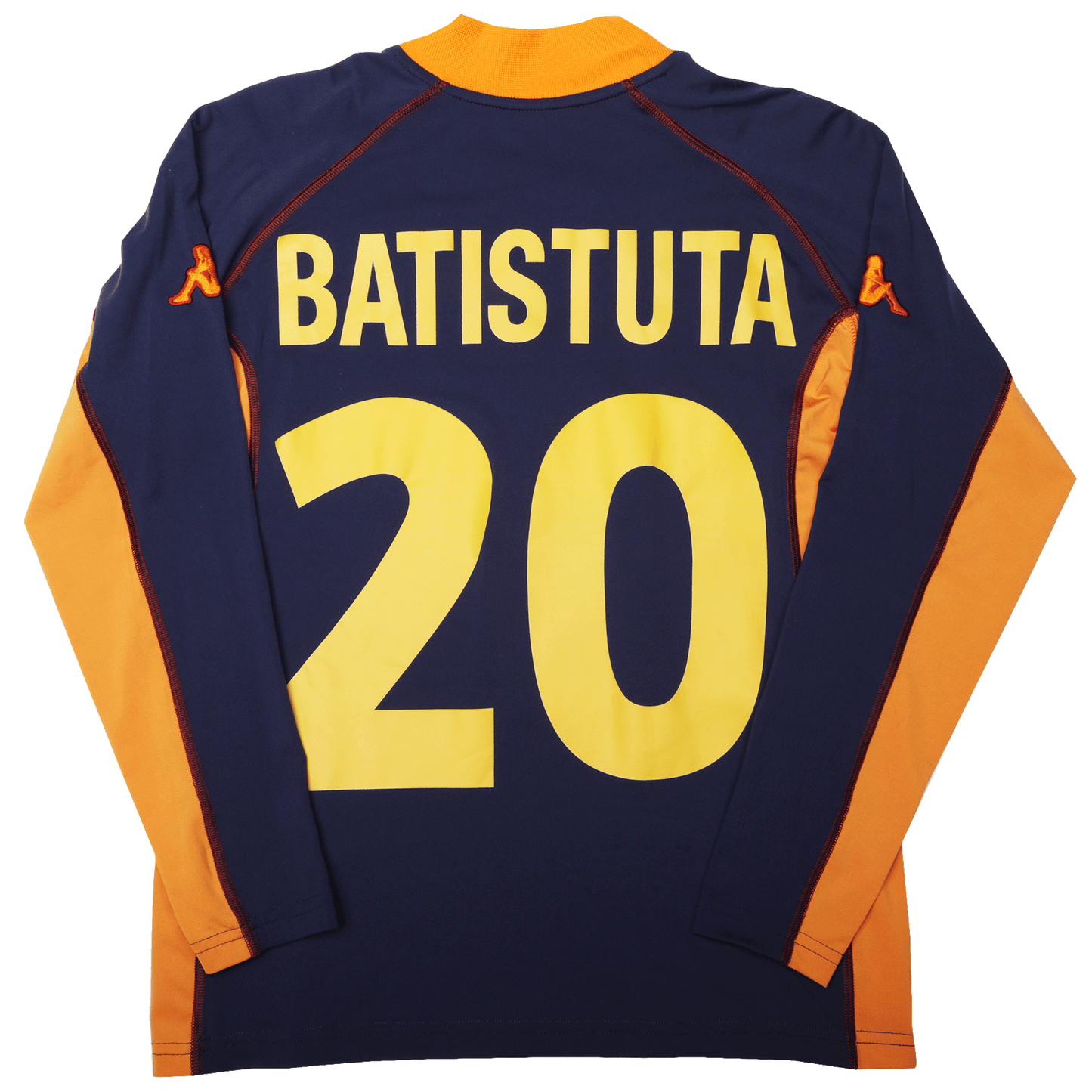 AS Roma 2001-02 Third Jersey Batistuta #20 L/S Kit - (8/10) - M