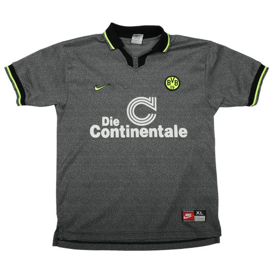 Borussia Dortmund 1997-98 Away Jersey Kit - (8/10) - YXL/S