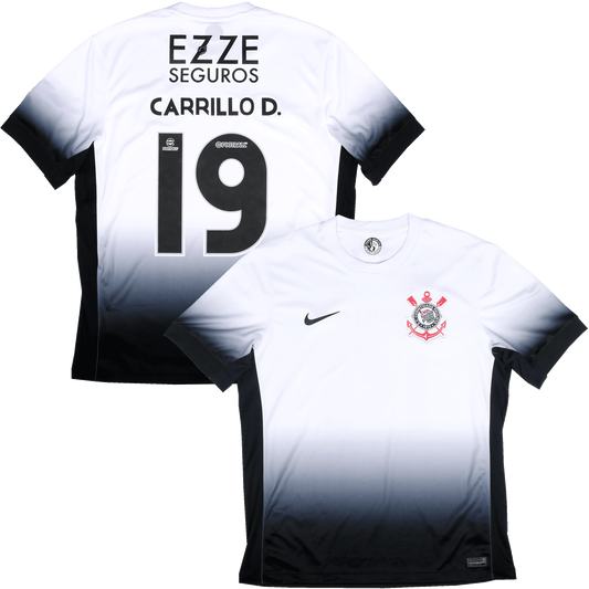 Corinthians 2024 Home Jersey André Carrillo #19 Kit - L *BNWT*