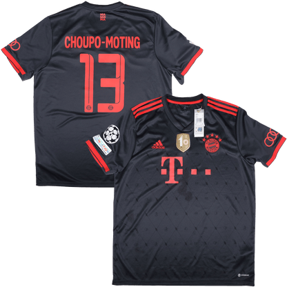 Bayern Munich 2022-23 Third Jersey Choupo-Moting #13 UCL Kit - (6/10) - XL