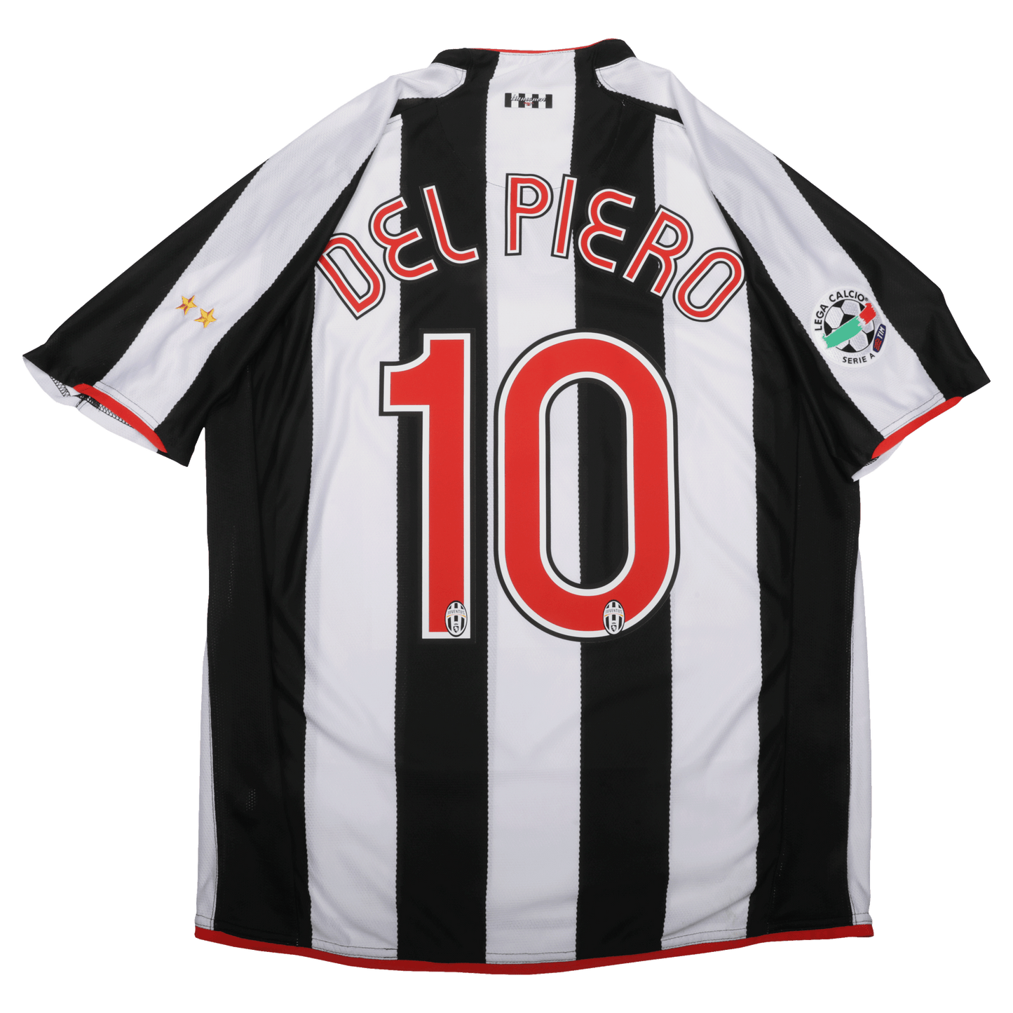Juventus 2007-08 Home Jersey Del Piero #10 Kit - (9.5/10) - L