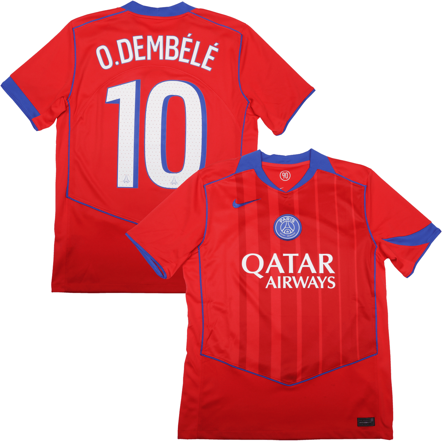 Paris Saint-Germain 2025-26 Third Jersey Dembele #10 Kit - M *BNWOT*