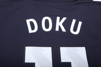 Manchester City 2024-25 Authentic Away Jeremy Doku #11 Kit - L *BNWT*