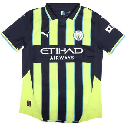 Manchester City 2024-25 Authentic Away Jeremy Doku #11 Kit - L *BNWT*